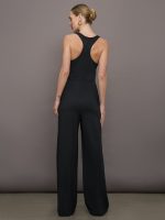 Lenox Knit Jumpsuit - Black - Image 3