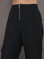 Quincy Cargo Pants - Black - Image 4