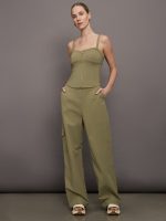 Quincy Cargo Pants - Aloe - Image 3