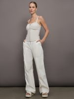 Quincy Cargo Pants - Gardenia - Image 3