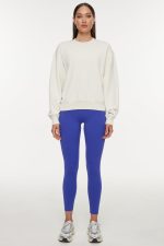 Classic Soleil Sport Crew Neck Sweatshirt - Gardenia - Image 5