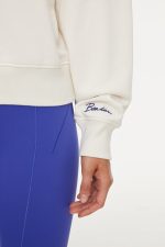 Classic Soleil Sport Crew Neck Sweatshirt - Gardenia - Image 9