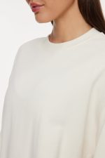 Classic Soleil Sport Crew Neck Sweatshirt - Gardenia - Image 8