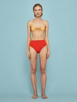 Poppy Bikini Bottom - Blood Orange - Image 6