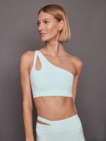 Aria One Shoulder Bra - Ice - Image 3