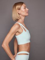 Aria One Shoulder Bra - Ice - Image 5