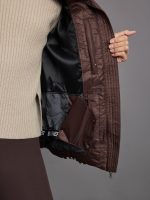 Lucca Down Ski Jacket - Allover Zebra Print - Image 6