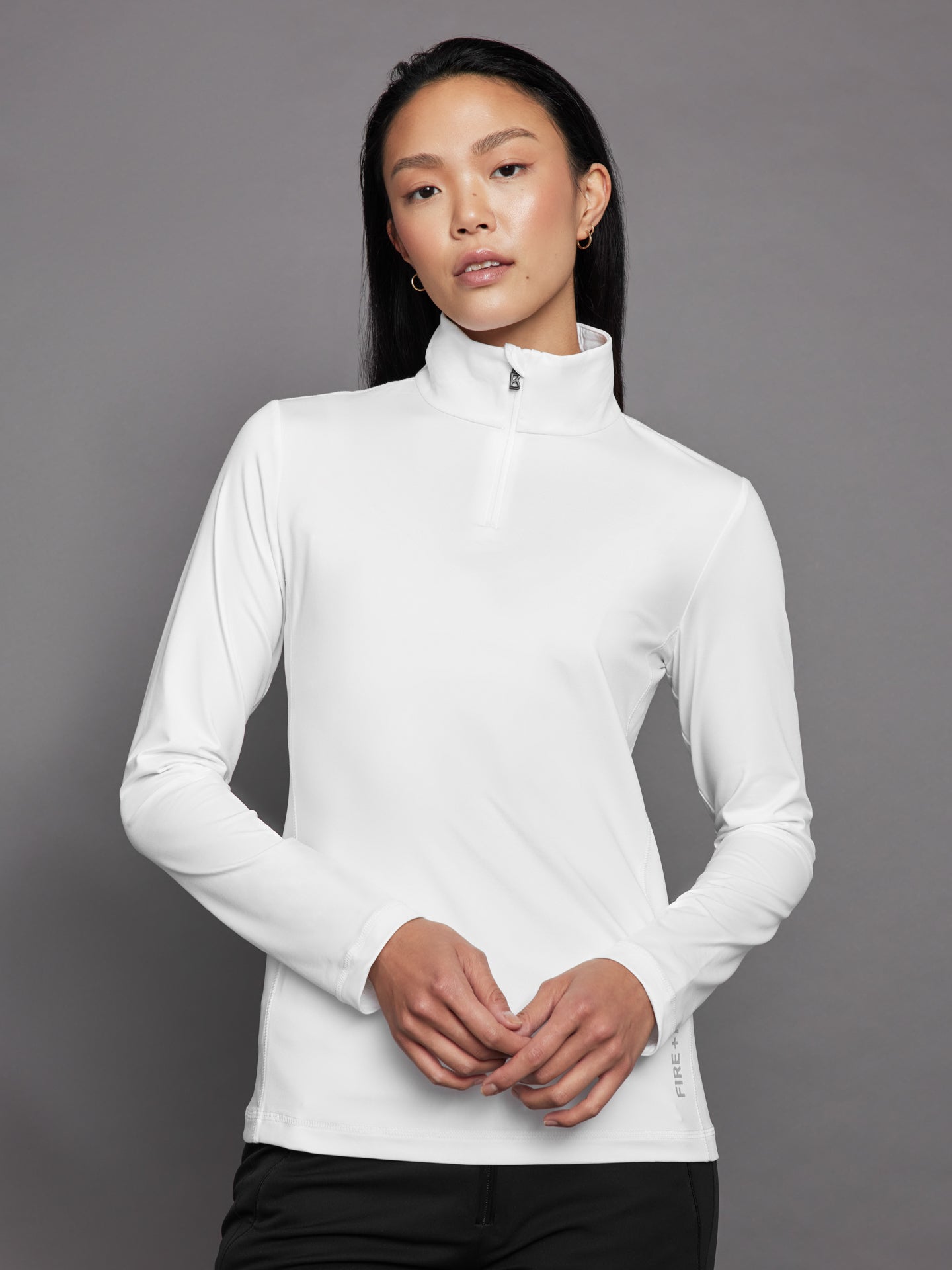 BOGN-54594946-IVRYOFFWHI-MARGO-color-OFFWHITE_8326 Margo Base Layer Top - Offwhite - Image 1