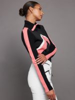 Cabane Knit Sweater Jacket - Black - Image 3