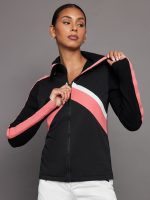 Cabane Knit Sweater Jacket - Black - Image 5