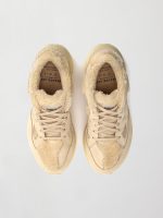 Aura 130 - Off White Shearling/Suede - Image 6
