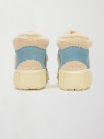 Capo Faux Shearling Sneakers - Suede/ Faux Shearling - Image 8