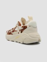 Aura Ponyhair Sneaker - Brown Cow - Image 5