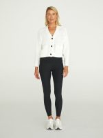 Cropped Cardigan - Salt White - Image 5