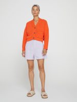 Cropped Cardigan - Papaya - Image 5