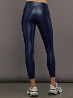 Regular Rise 7/8 Legging in Takara Shine - Navy Blazer - Image 4