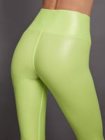 High Rise 7/8 Legging in Takara Shine - Acid Lime - Image 5