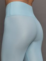 High Rise 7/8 Legging in Takara Shine - Sky Blue - Image 6