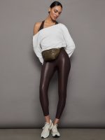 High Rise 7/8 Legging in Takara Shine - Dark Oak - Image 6