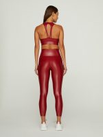 High Rise 7/8 Legging in Takara Shine - Rum Wine - Image 6