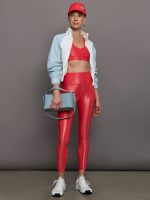 High Rise 7/8 Legging in Takara Shine - Bittersweet - Image 3