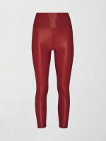 High Rise 7/8 Legging in Takara Shine - Red Dahlia - Image 8