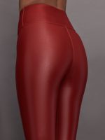 High Rise 7/8 Legging in Takara Shine - Red Dahlia - Image 6