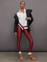 High Rise 7/8 Legging in Takara Shine - Red Dahlia - Image 7