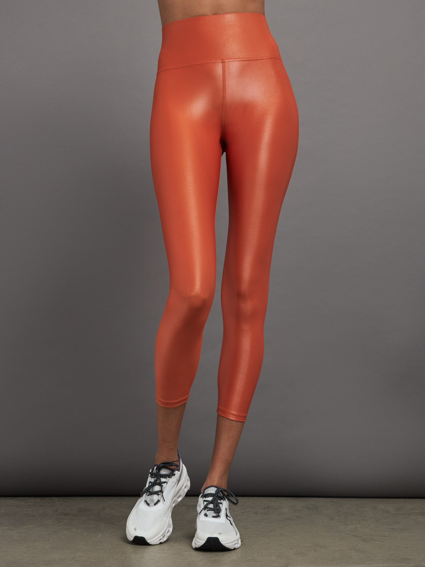 CARB-CRB19051-SPICE-23SS-HIGH-RISE-7-8-LENGTH-LEGGING-IN-TAKARA-SHINE-color-SPICE-ROUTE_0569 High Rise 7/8 Legging in Takara Shine - Spice Route - Image 1