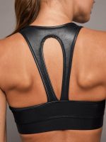 Action Bra 2.0 in Takara Shine - Black - Image 6