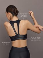Action Bra 2.0 in Takara Shine - Black - Image 4
