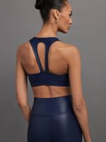 Action Bra 2.0 in Takara Shine - Navy Blazer - Image 3