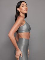 Action Bra 2.0 in Takara Shine - Steel Grey - Image 5