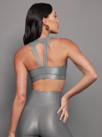 Action Bra 2.0 in Takara Shine - Steel Grey - Image 4
