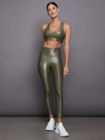 Action Bra 2.0 in Takara Shine - Olive - Image 3