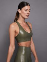 Action Bra 2.0 in Takara Shine - Olive - Image 5
