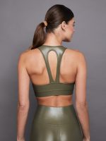 Action Bra 2.0 in Takara Shine - Olive - Image 4