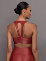 Action Bra 2.0 in Takara Shine - Red Dahlia - Image 5
