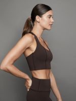 T Back Bra in Diamond Compression - Java - Image 4