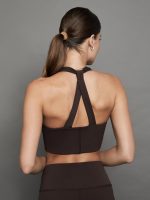 T Back Bra in Diamond Compression - Java - Image 3