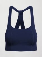 T Back Bra in Diamond Compression - NAVY BLAZER - Image 6