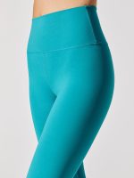 High Rise 7/8 Legging In Cloud Compression - Dark Teal - Image 6
