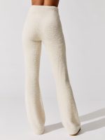 Eyelash Lounge Pants - Eggnog - Image 4
