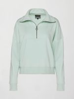 FRENCH TERRY HALF ZIP - CLEARLY AQUA - Image 6