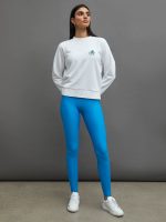 EMBROIDERED FRENCH TERRY CREW SWEATSHIRT -  WHITE/ OCTOPUS - Image 4