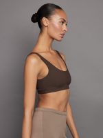 Ribbed Bra - Dark Oak - Image 4