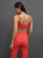 Ribbed Bra - Cayenne - Image 4