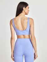 Ribbed Bra - Digital Lavender - Image 3