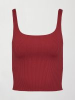 RIBBED TANK - Merlot - Image 8