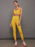 Ribbed 7/8 Legging - Old Gold - Image 5